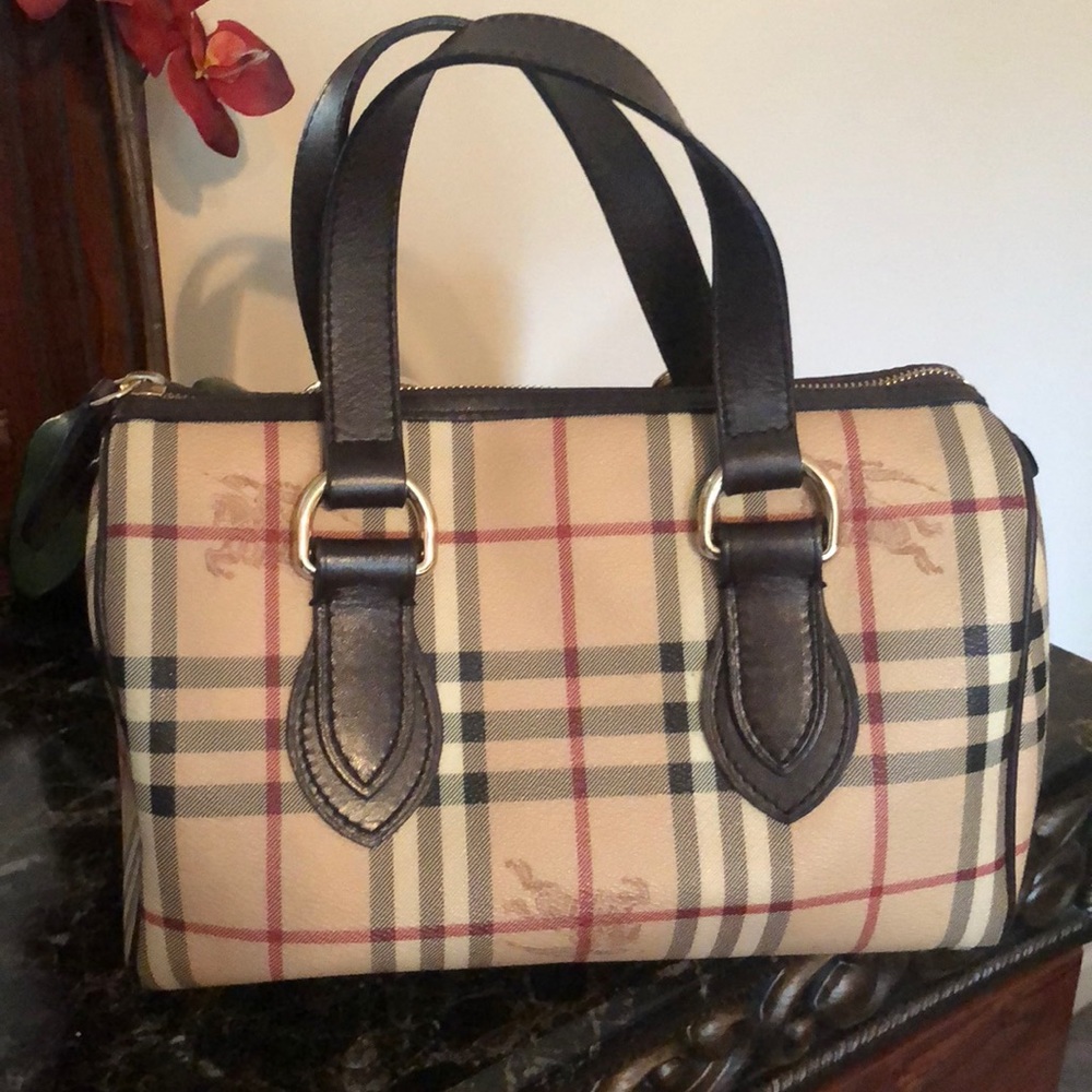 Authentic Burberry speedy bag